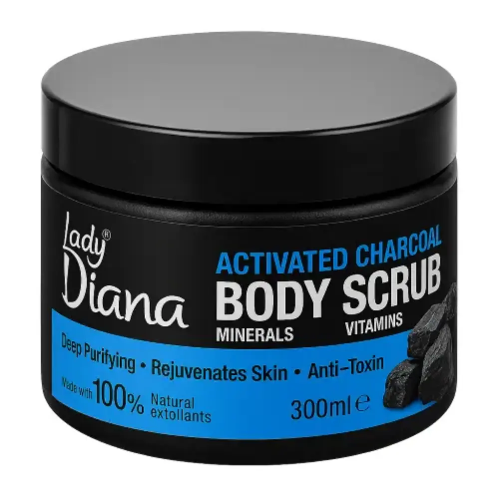 Lady Diana Charcoal Face Scrub 300Ml